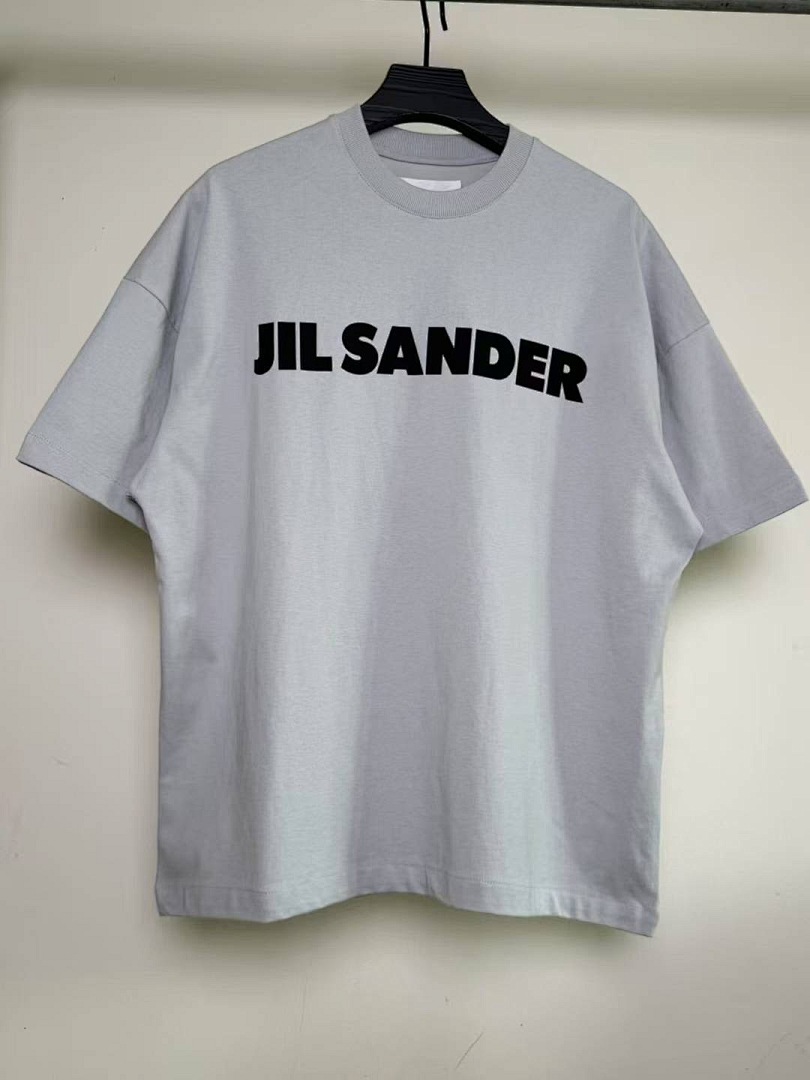 Unbranded 108 JIL SANDER Gum Logo Print Short Sleeve T Light Grey Pink Blue Black White SML J9890# - Image 84
