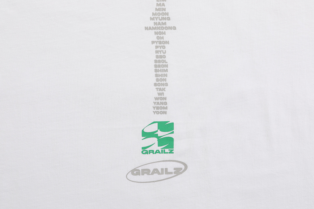 Unbranded 98 Grailz Limited Exclusive Label Logo Print Wide Short Sleeve T Black White 1 2 3 G167# - Image 22