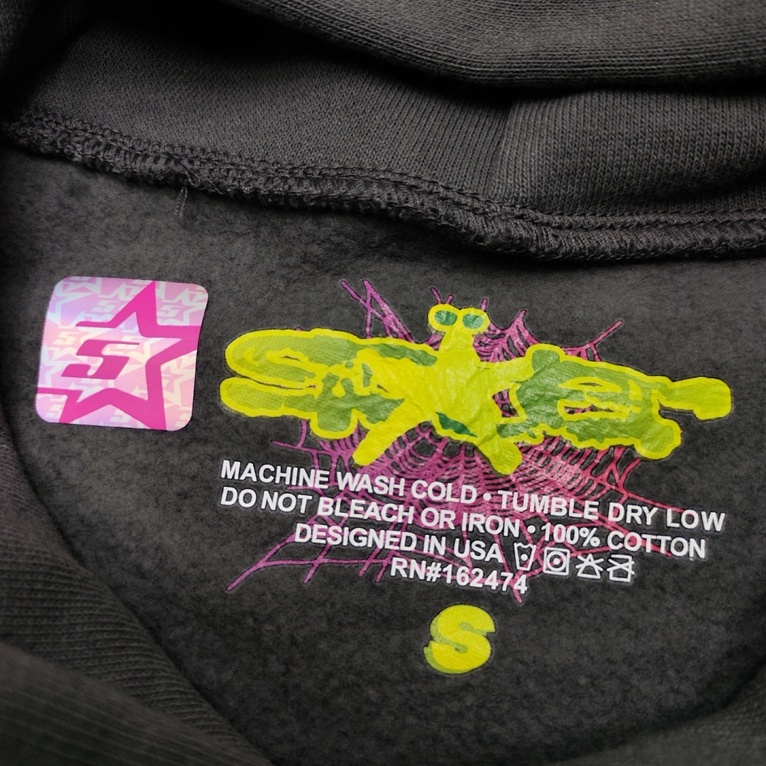 Sp5der FW24 HOODIE Mens Womens Top : S-XXL - Image 15