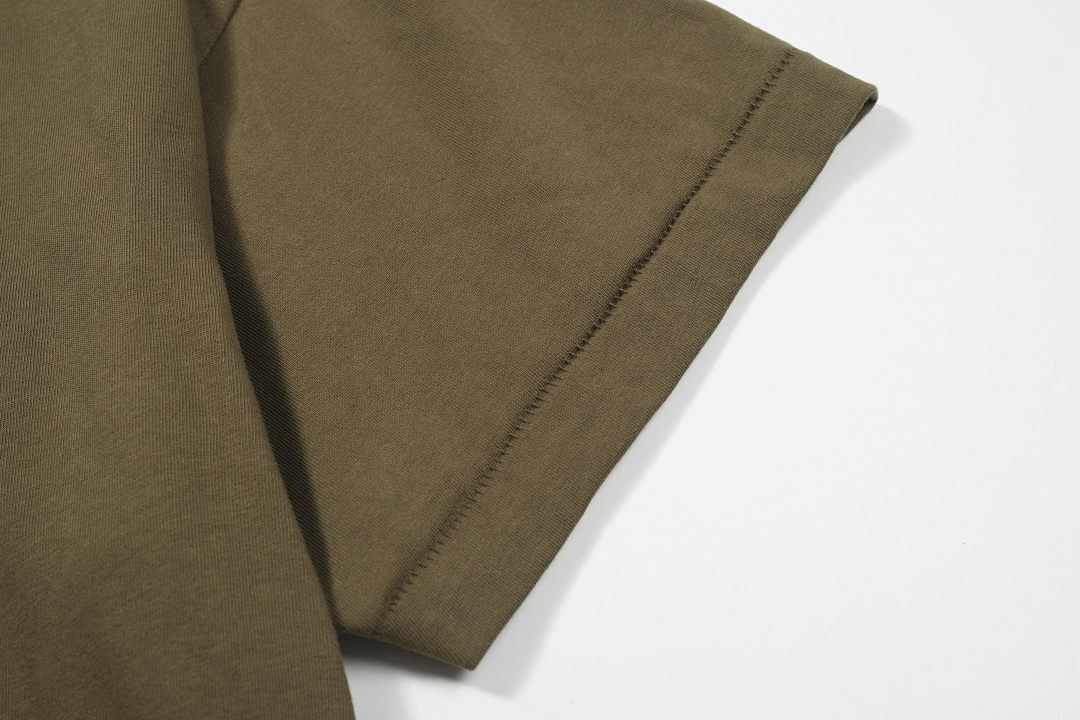 Essentials 118 ESS 24FW Print Short Sleeve T Green Oatmeal Grey Black White Olive S-XL 6261# - Image 75