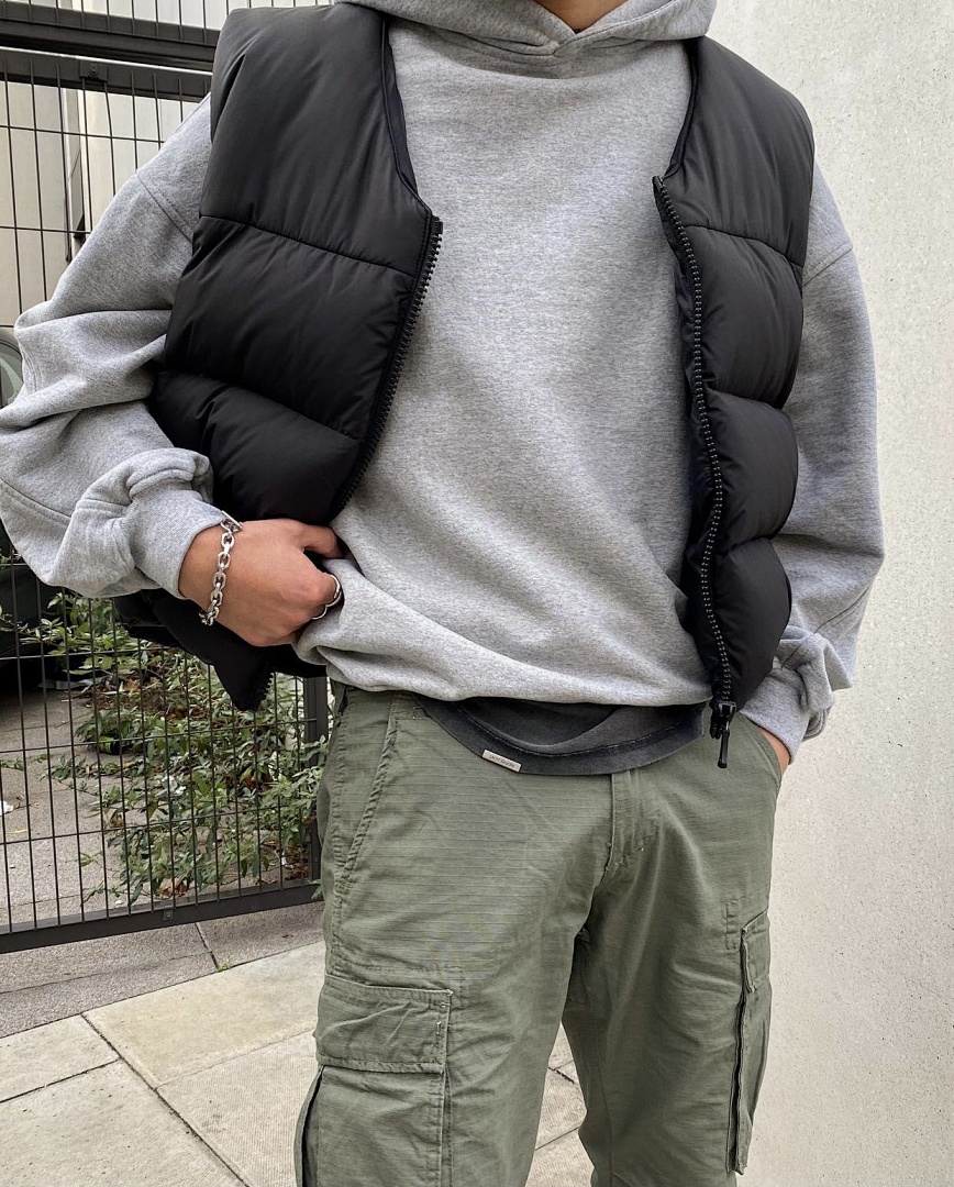 On Running 228 Cole Buxton Autumn Winter Velvet Cotton High Vest Cream Apricot Black Grey S-XL C780# - Image 54