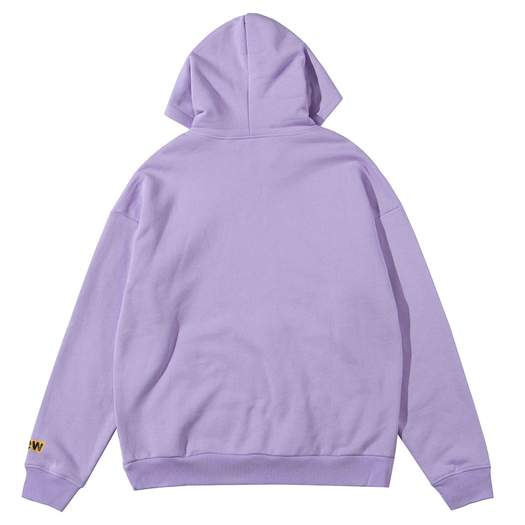 Drew House 228 DREW HOUSE SSENSE Exclusive Painted Mascot Hoodie Collab Limited Embroidered Velvet Black Purple S M L - Image 5
