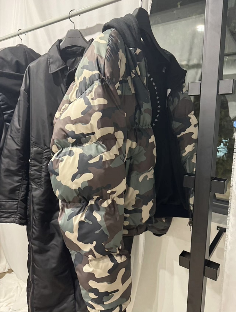On Running ON SALE298 PROJECT G/R Double Surface Green Camo Cotton 1 2 3 P6033# - Image 10