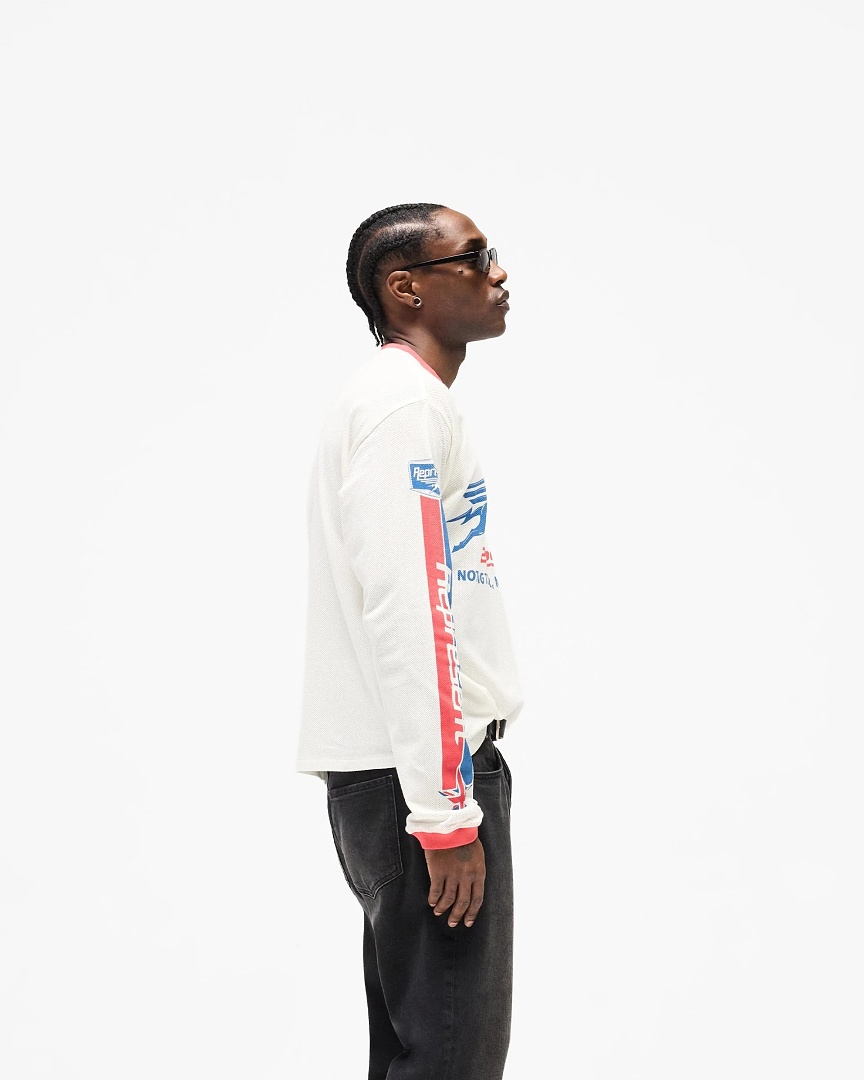 Represent 138 REP Long Sleeve : Black White S M L - Image 30