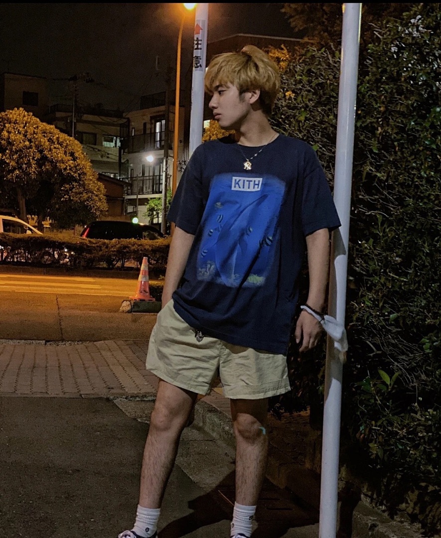 Adidas 138 KITH Limited Exclusive Sea 《 Blue Bogo Short Sleeve 》 Black Light S M L - Image 12