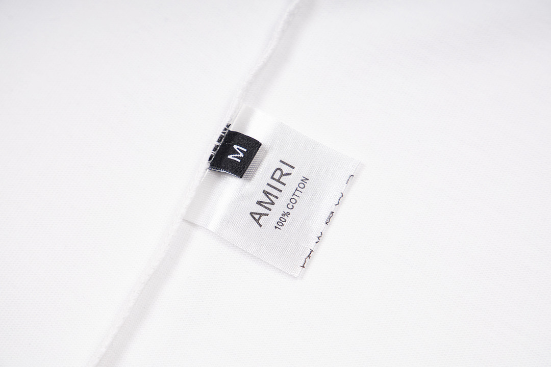 AMIRI 118 26Ss New Short Sleeve T Black White S M L XL 9927# - Image 23