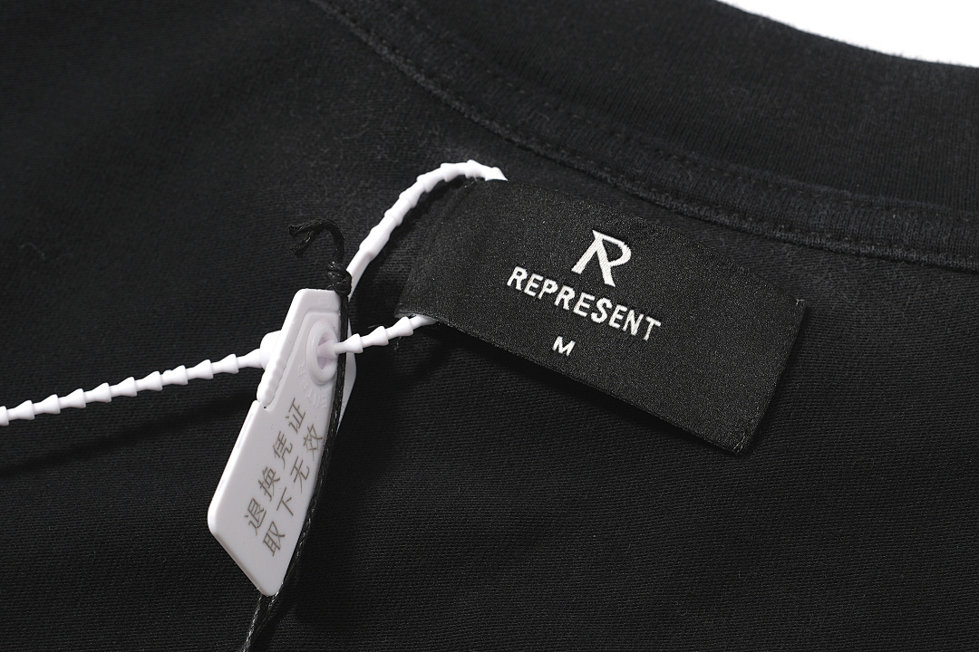 Represent 118 REPRESENT X MARAIS Collab Logo Short Sleeve T Black S-XL R3120# - Image 15