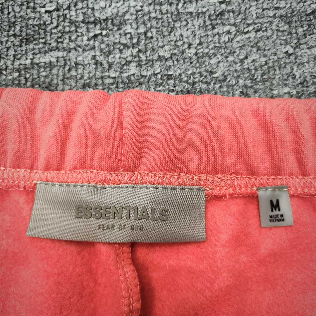 Essentials 148 Ess Double Velvet Solid Cotton Short Coffee Grey Black White Smoke Red XS-XL - Image 38
