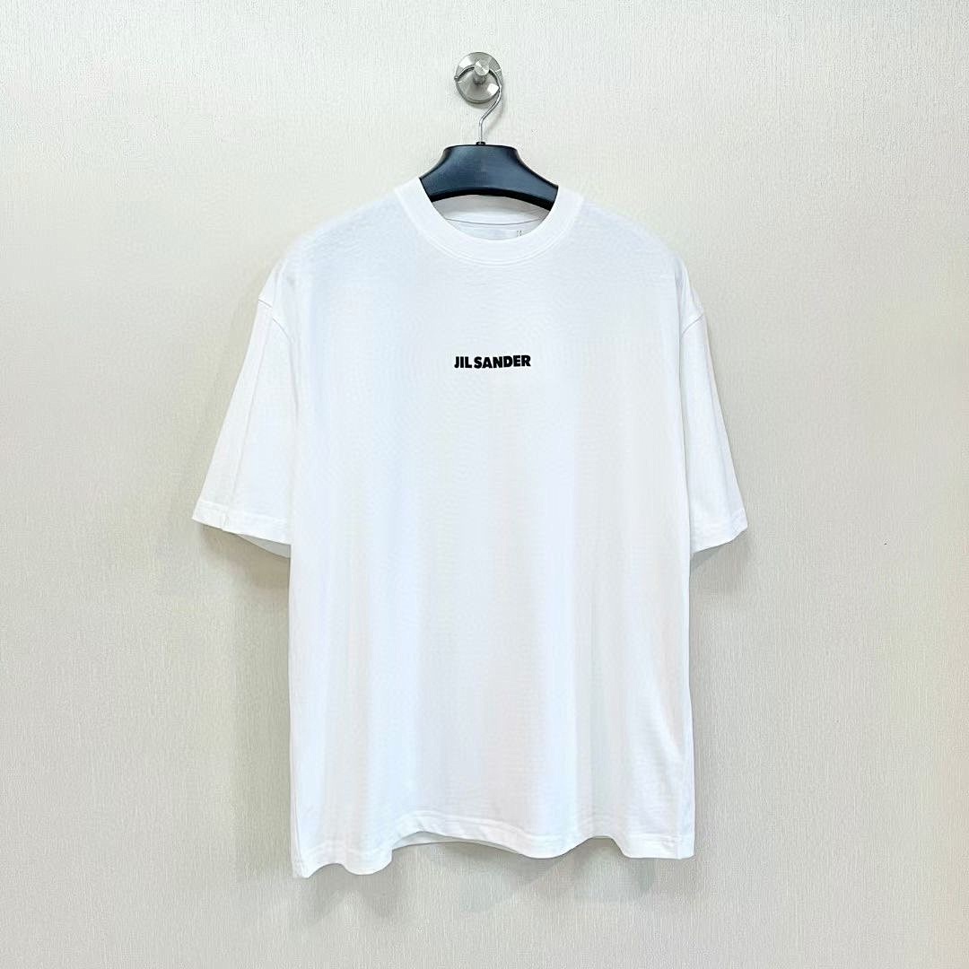 Unbranded 108 JIL SANDER Wind Label Logo Short Sleeve T Black White S-XL J9889# - Image 45