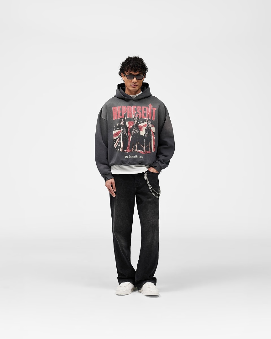 Represent 268 Represent : S M L XL (Grey) - Image 18