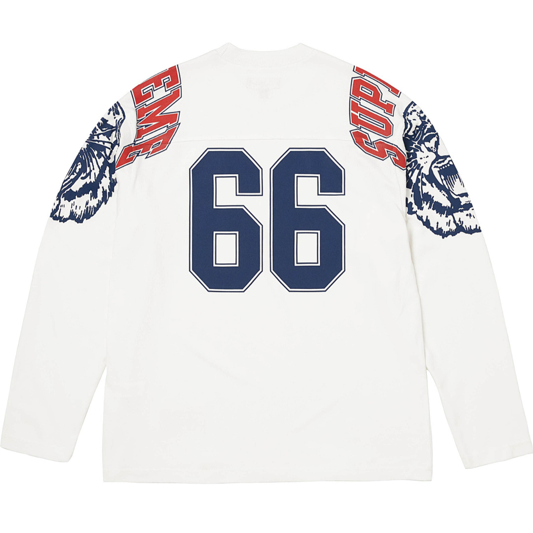 Supreme 228 25FW MASCOT FOOTBALL TOP Tiger 66 Long Sleeve T