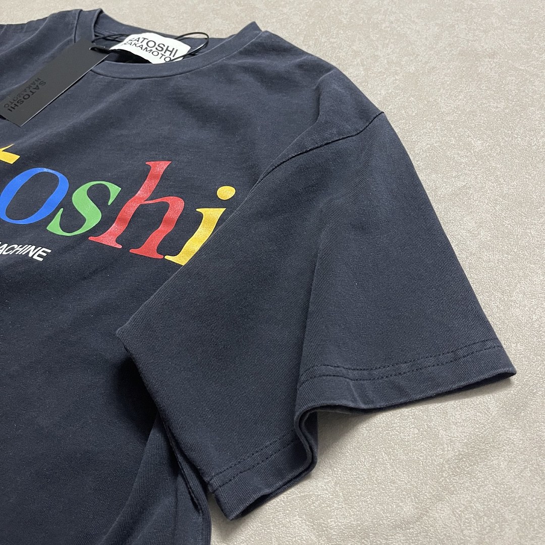 Unbranded 138 Satoshi Nakamoto Color Gradient “Satoshi” Print Short Sleeve T Washed Black S M L - Image 8