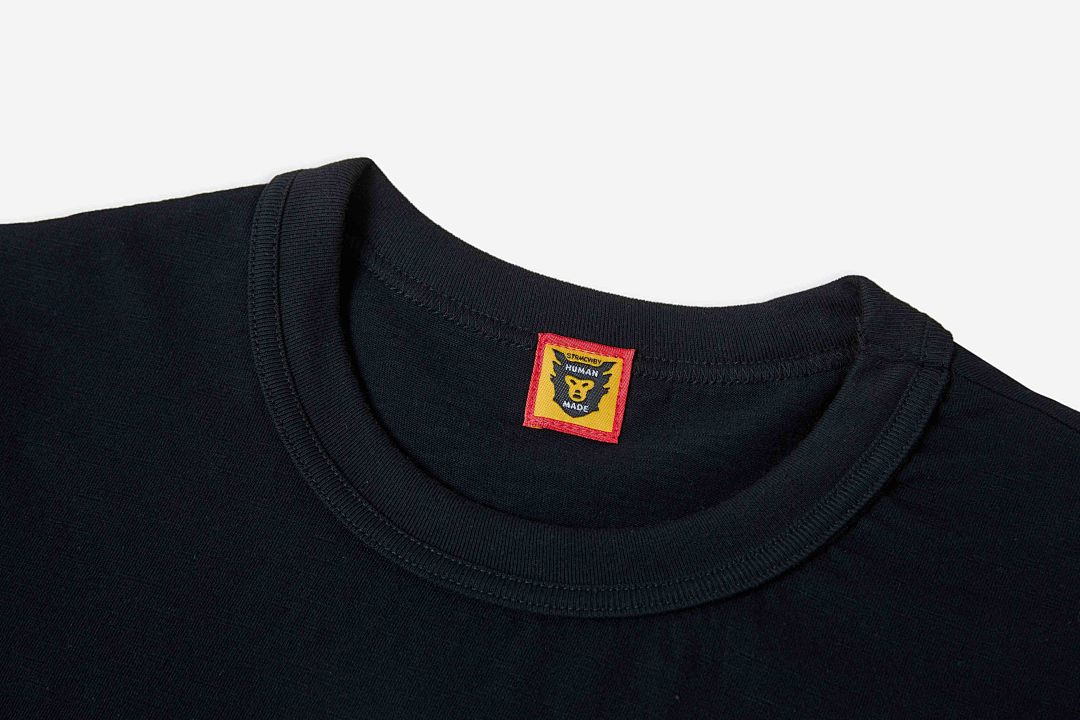 Human Made 118 HUMAN MADE 24Fw GRAPHIC T-SHIRT LOGO Print Cotton Short Sleeve T : Black White S M L - Image 6