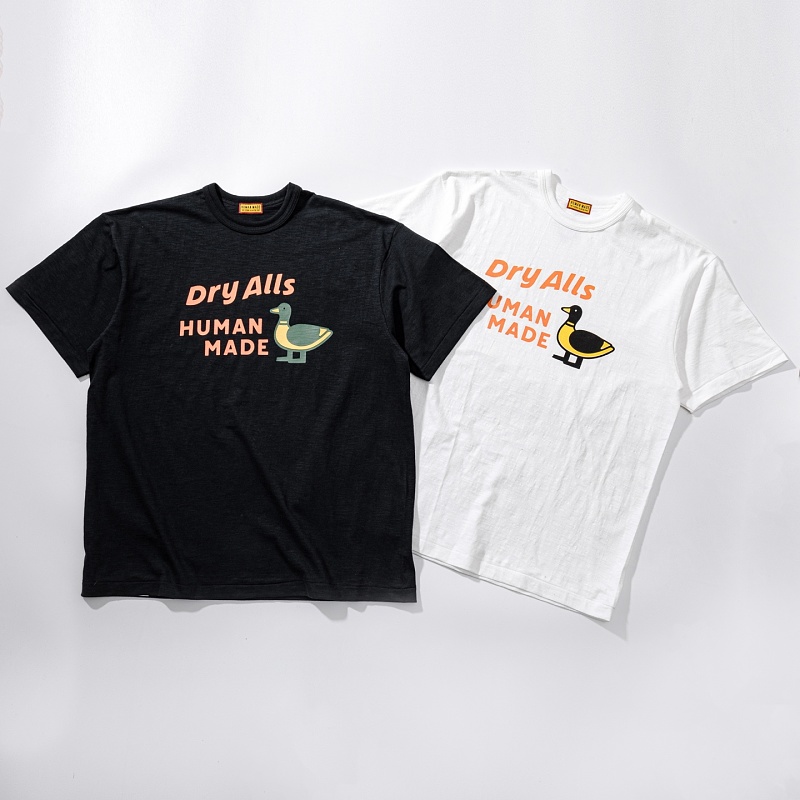 Human Made 138 HUMAN MADE GRAPHIC T-SHIRT 26SS Cotton Short Sleeve T : Black White S M L