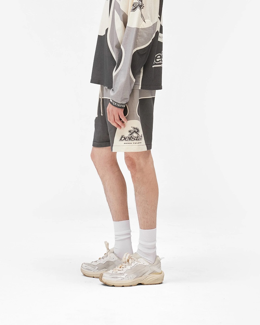 Represent 178 Represent × Belstaff Collab Short : S M L XL Cream Apricot - Image 9