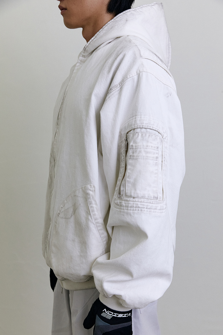 Arc'teryx 488 FAR.ARCHIVE Big Wide Thick White Blue S-L 3388# - Image 48