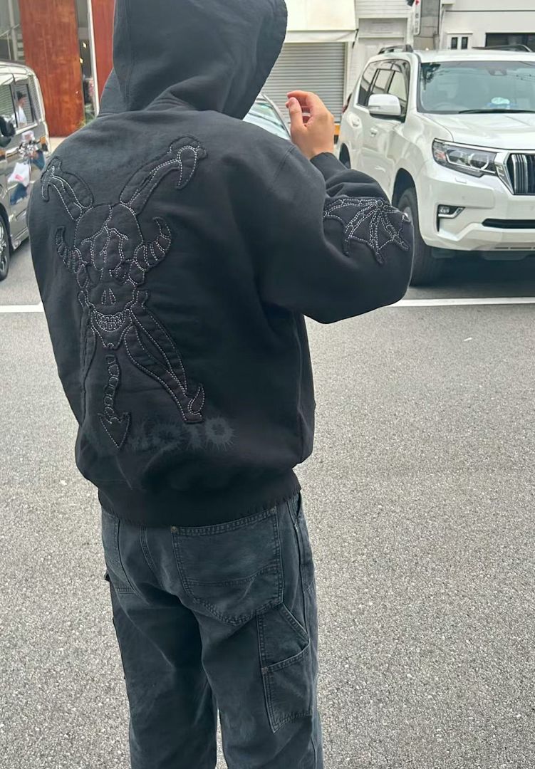 Supreme 498 YS Y'S BY YOHJI YAMAMOTO/ Mountain Collab ZIP UP HOODED / Black Light Apricot S - Image 56