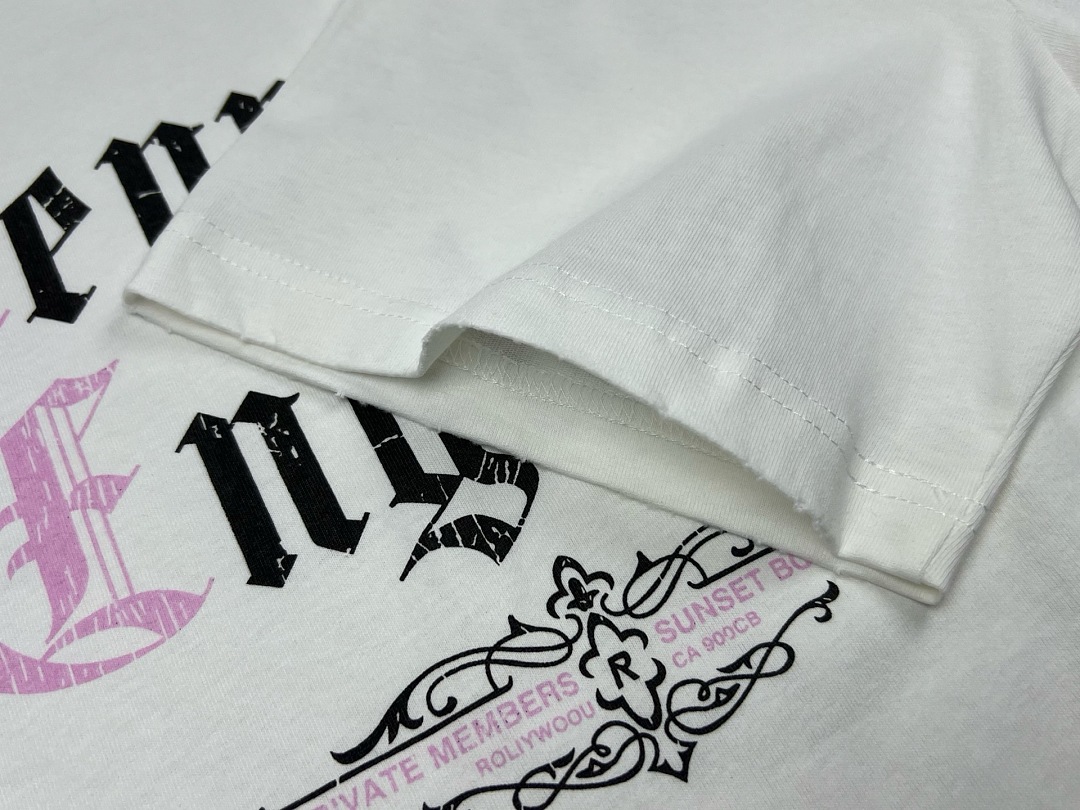 Off-White 128 REPRESENT New High Mens Womens Top Water Wide Short Sleeve T : S M L XL Off (White) - Image 17