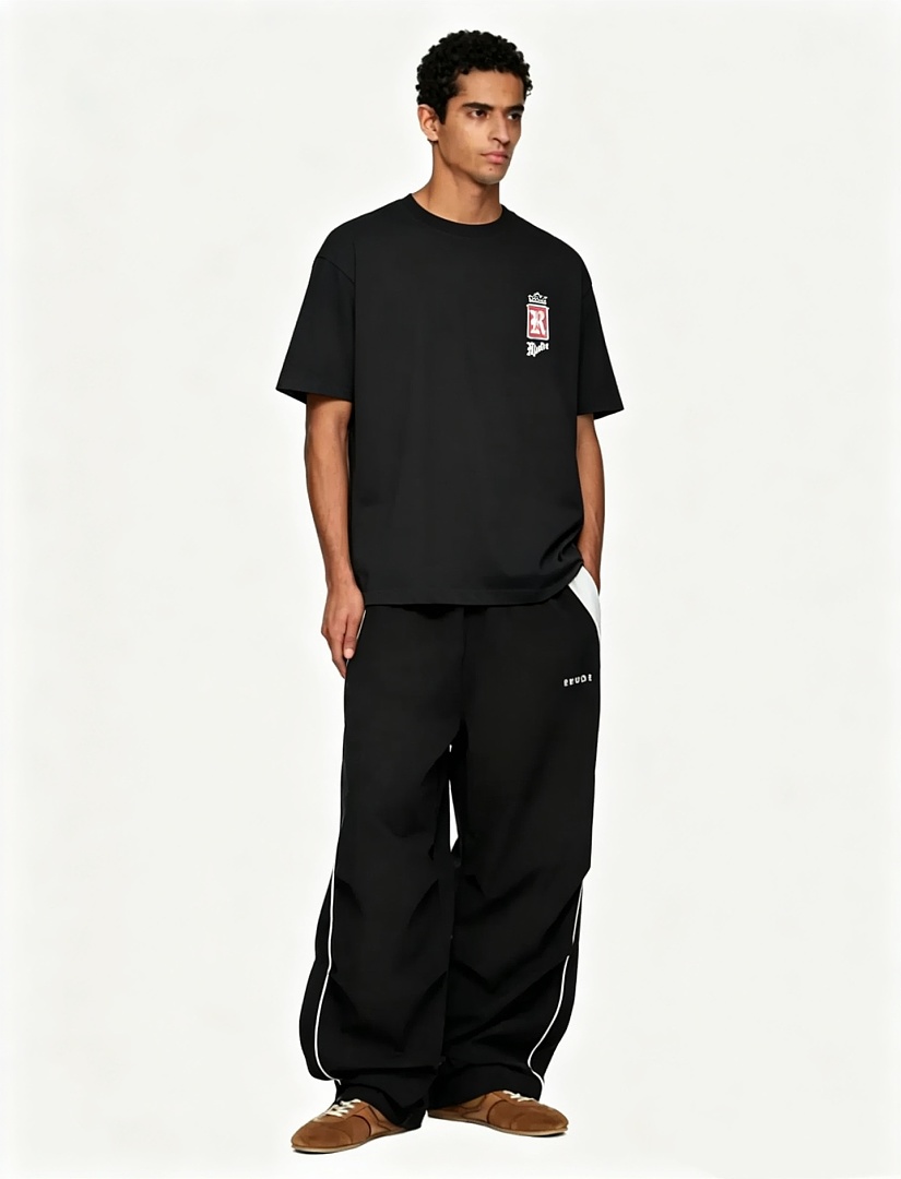 Unbranded 118 RHUD Double Print T : S M L XL (Black) - Image 22