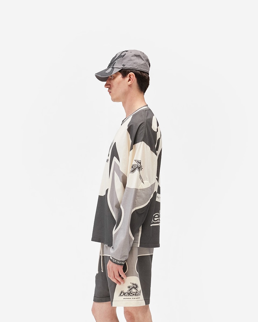 Represent 168 Represent × Belstaff Collab Long Sleeve : S M L XL Cream Apricot - Image 12