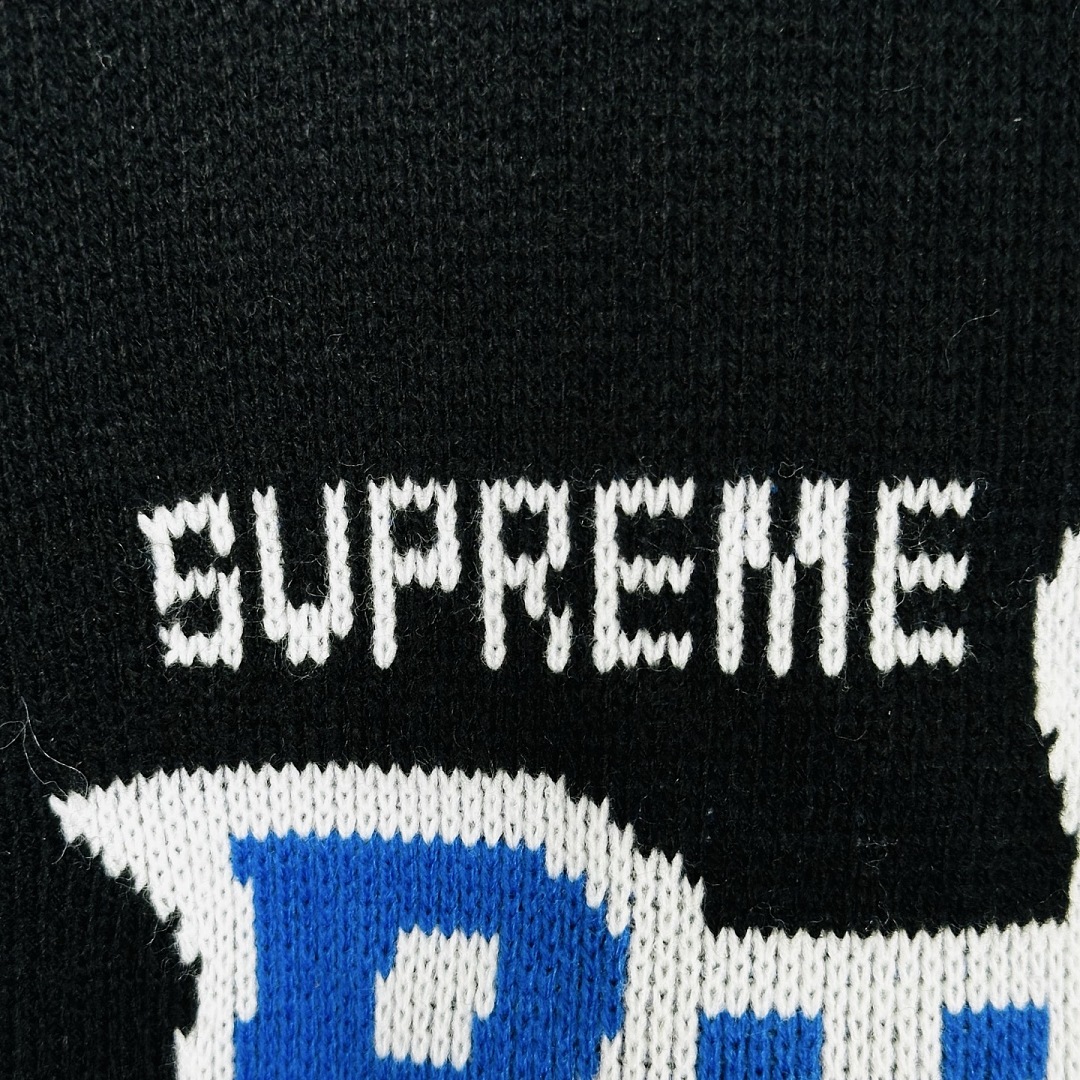 Supreme 328 SS26 Mitchell & Ness Sweater Bullets Fleece Black S-XL - Image 12