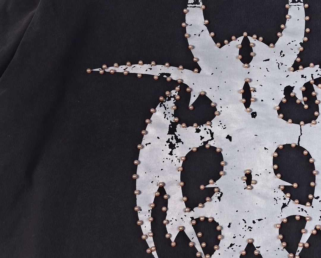 Chanel 218 Chew Forever Bead Long Sleeve : Water Black :S M L - Image 9