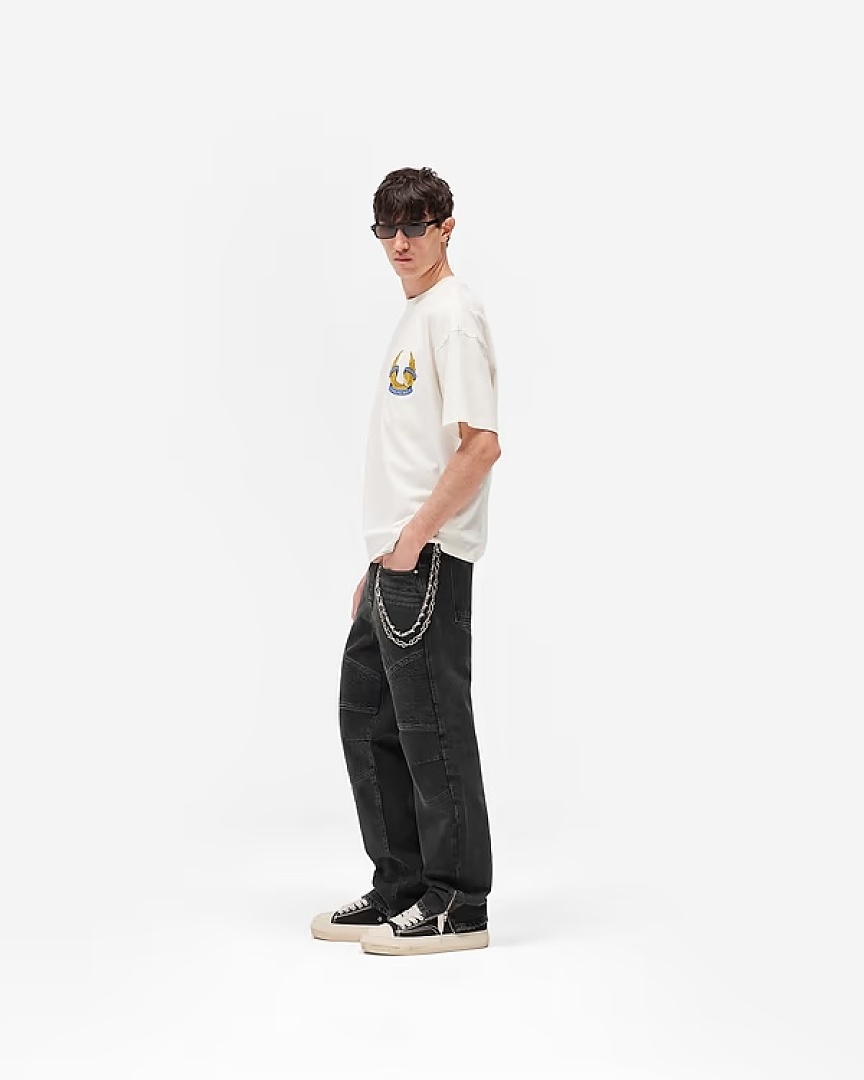 Off-White 138 REPRESENT New High Mens Womens Top Water Wide Short Sleeve : S M L XL Off (White) - Image 18