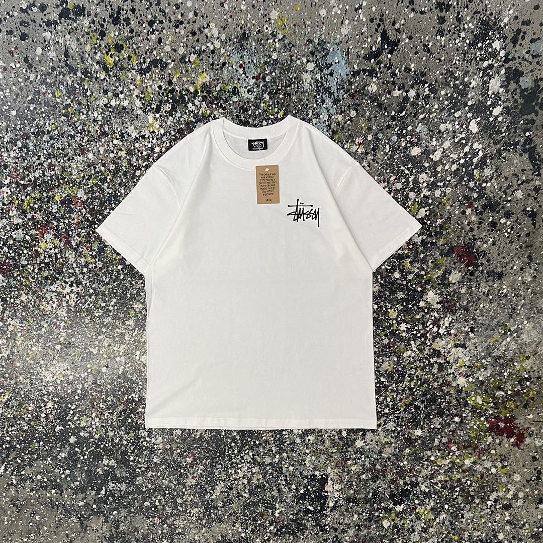 Stussy 108 Stu Print Short Sleeve T : Black White Green Grey S Ｍ L XL XXL - Image 7