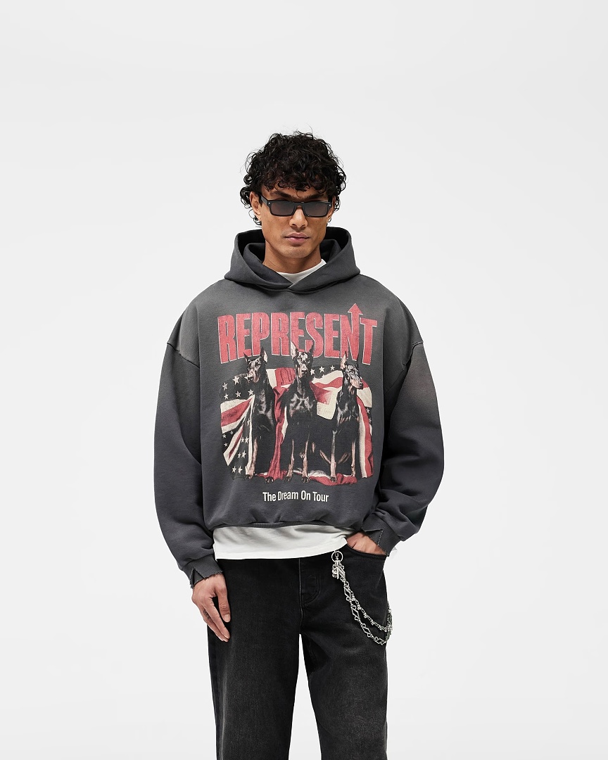 Represent 268 Represent : S M L XL (Grey) - Image 15