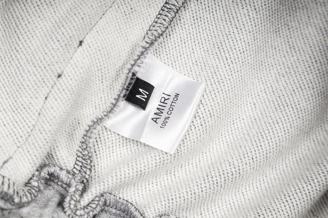 AMIRI 158 Wide Version Model Lace Black Grey S M L XL 9945# - Image 31
