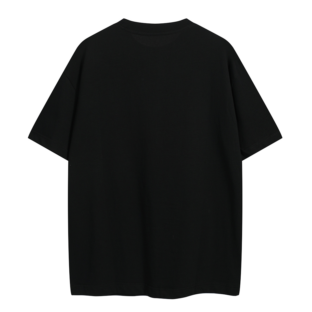 Miu Miu 108 MIU Floral Short Sleeve T Black White Grey S-XL 8068# - Image 5