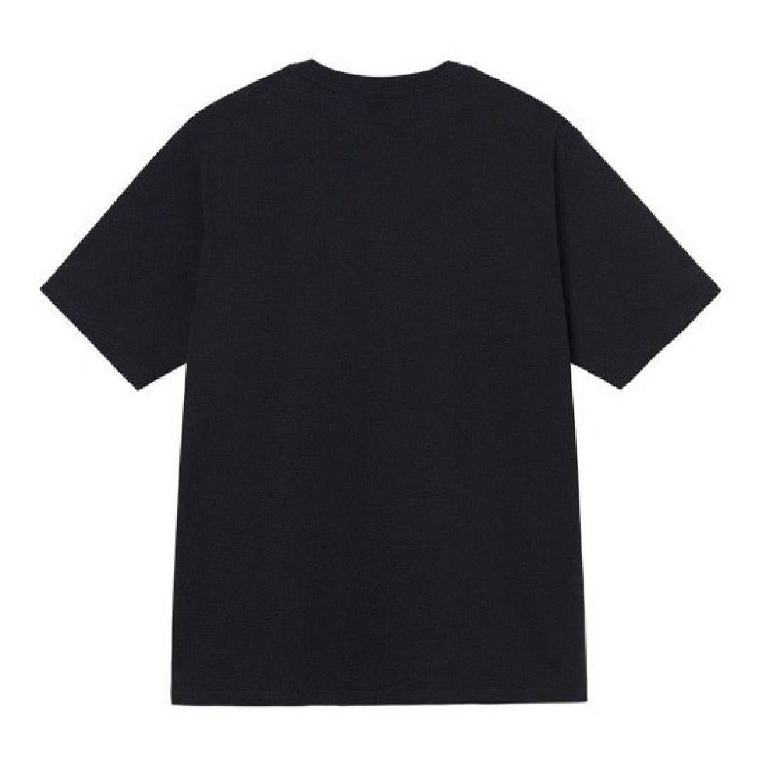 Stussy 108 Stussy Logo Print Short Sleeve T : Black White Yellow S Ｍ L XL - Image 3