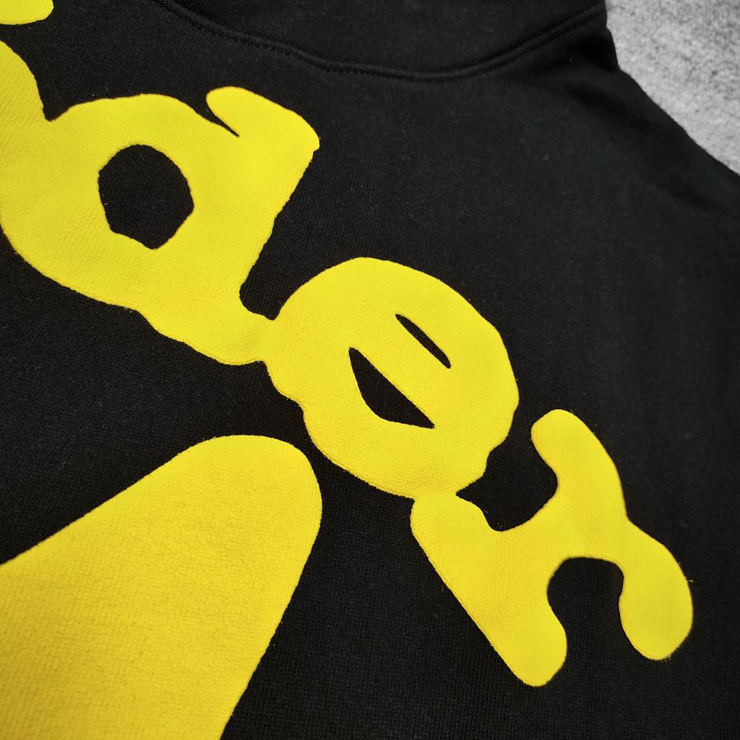 Sp5der FW24-1- Black Yellow Mens Womens Top : S-XXL - Image 12