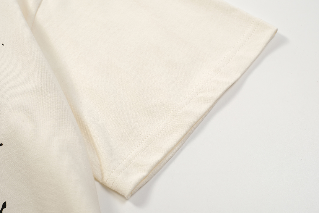 Unbranded 108 RHUD Sand Print Short Sleeve T White S-XL H8106# - Image 11