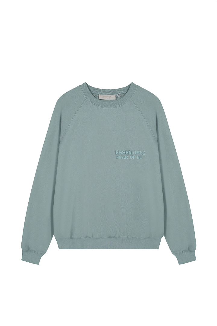 Essentials 98 ESS LOGO Sleeve Collar Purple Mist Blue Brown Black Big White Yellow Sand S-XL 6204# - Image 4