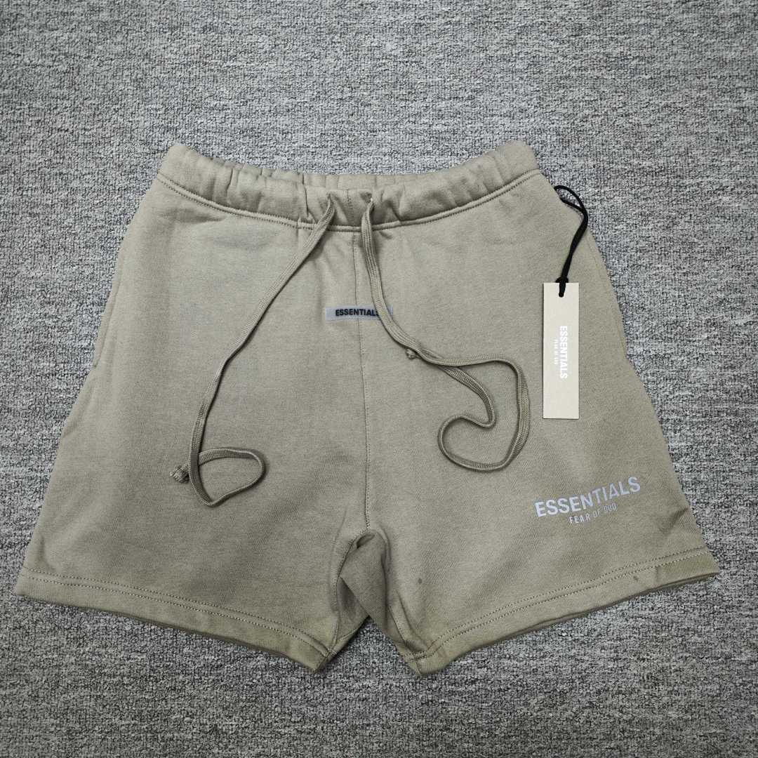 Essentials 148 ESS 2021SS Essentials Stitching Short : Black Green Grey Camel :S-XL 6013# - Image 33