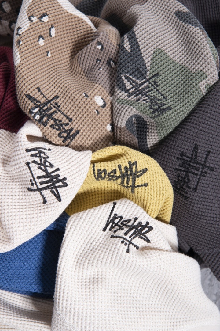 Stussy 198 STU Long Sleeve 2014 : Black Apricot White Sand Desert Camo Red Blue Yellow S-XL - Image 28