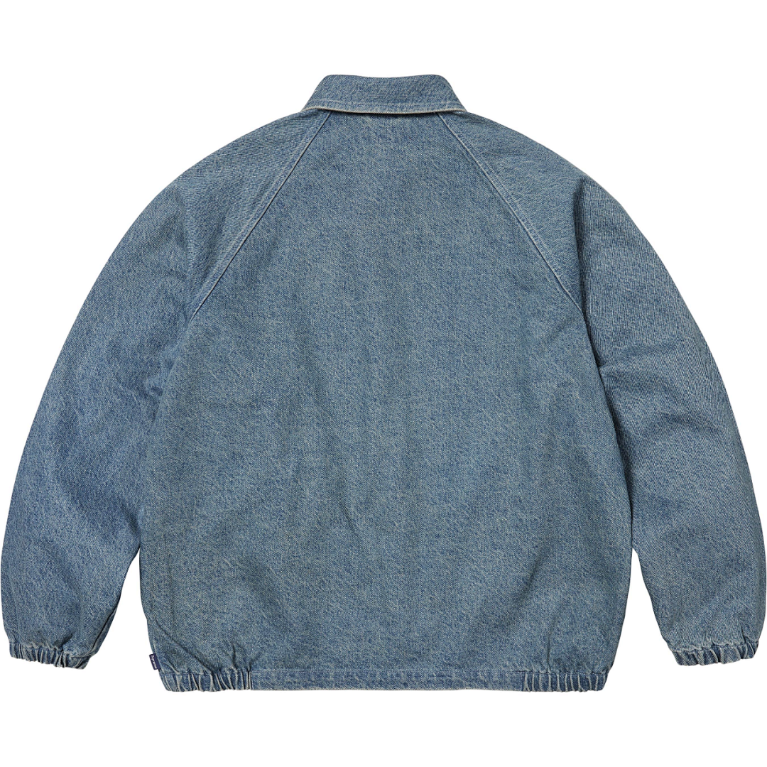 Supreme 368 SS25 DENIM COACHES JACKDE (Black) - Image 3
