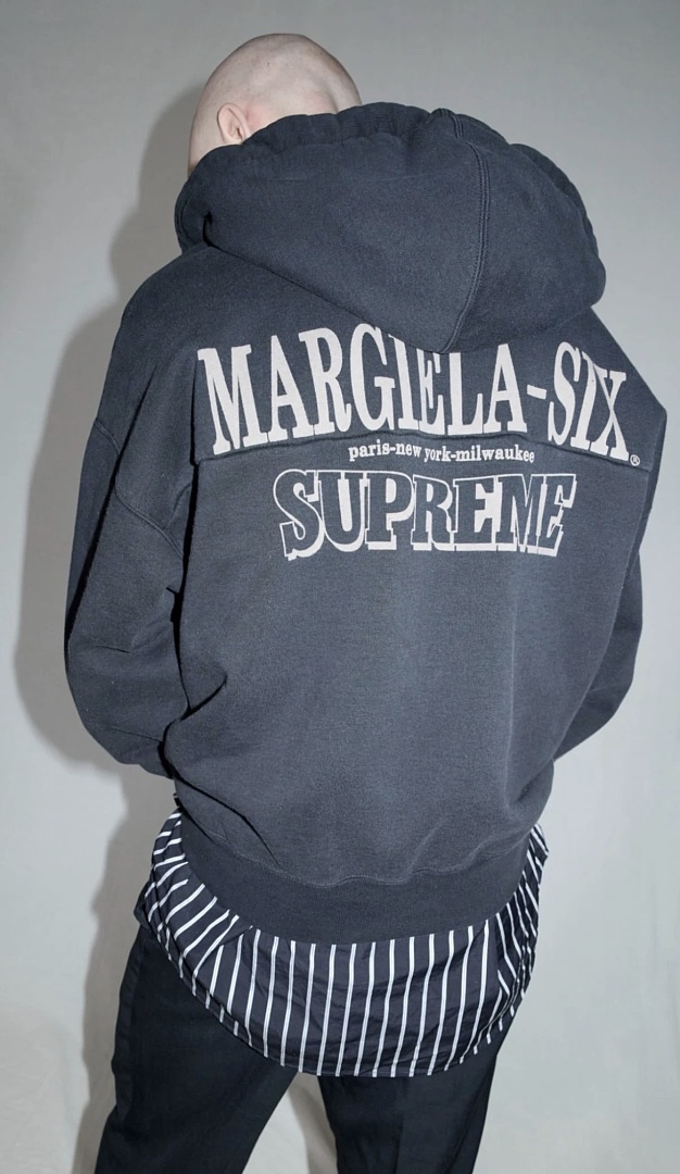 Supreme 398 MM6 EAGLE ZIP UP Classic Black Grey Purple Red S - Image 75