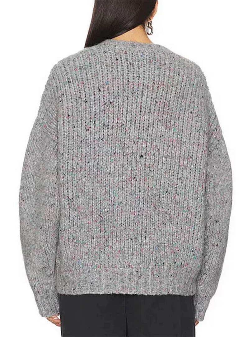 Unbranded 178 AW Big Floral Collar Fleece Grey S-XL 3072# - Image 19