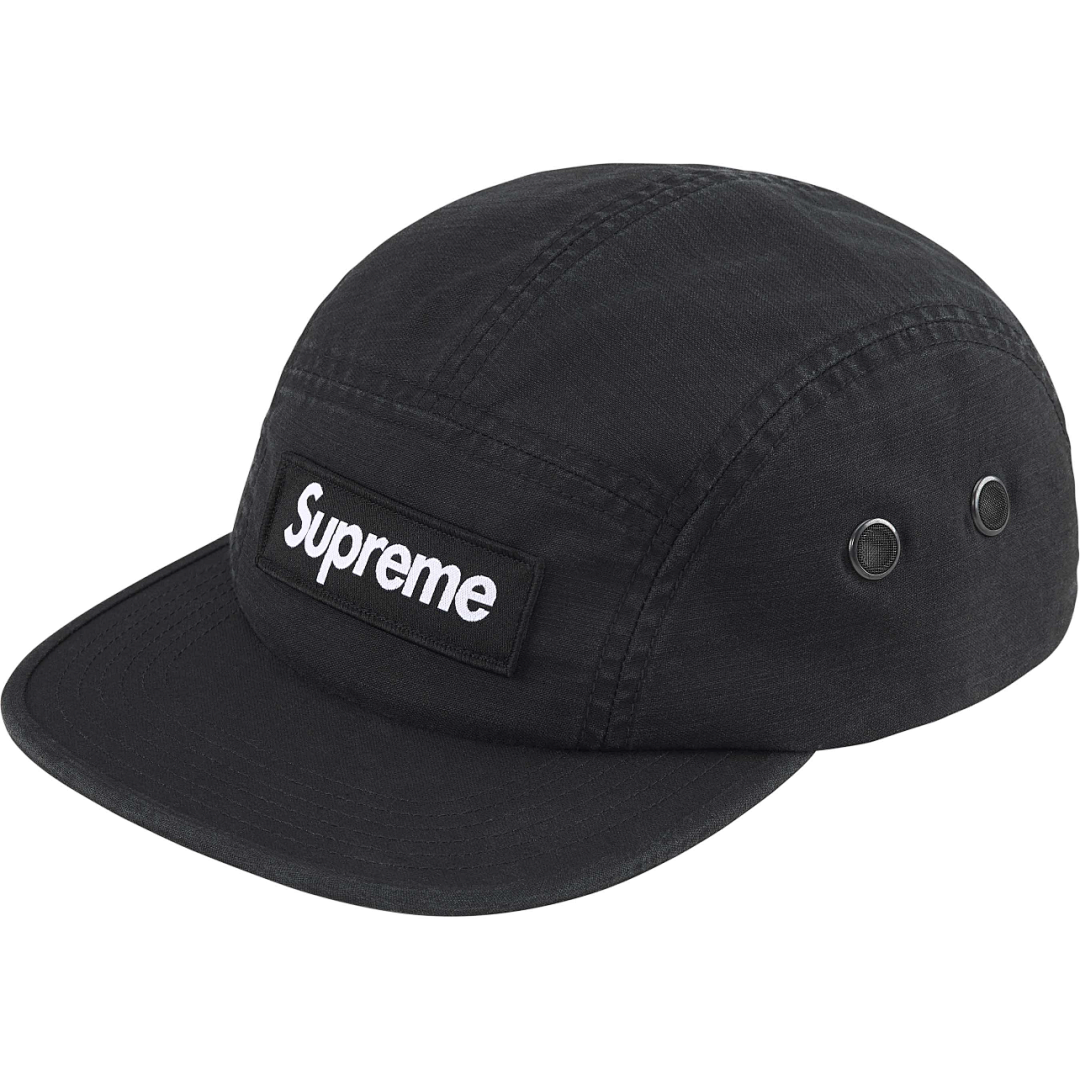 Supreme 118 25SS Military Camp Cap Wind (Black Blue Khaki Green) - Image 2