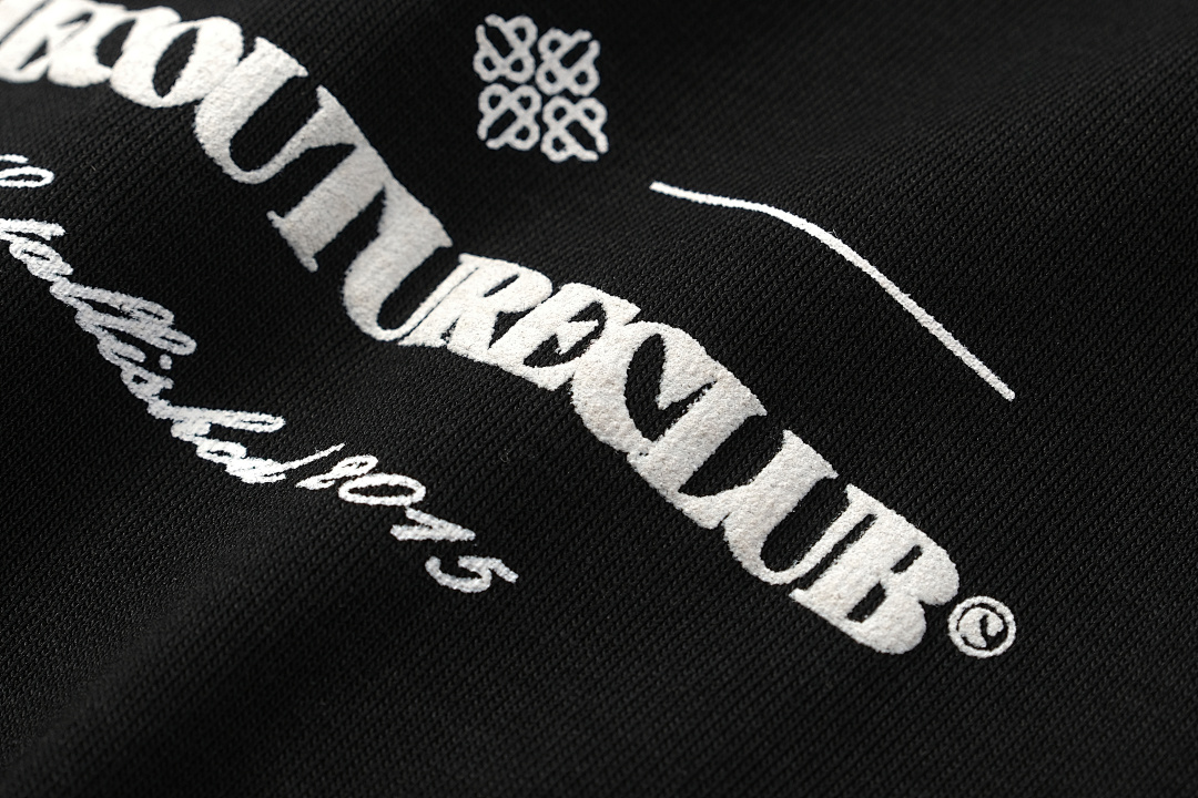 Christian Louboutin 118 THECOUTURECLUB Small Label Logo Short Sleeve T Black White S-XL T2010# - Image 8