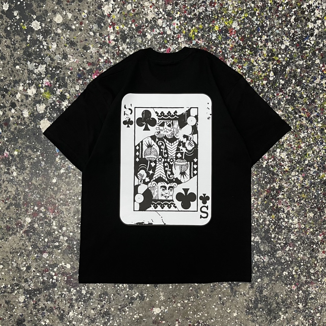 Stussy 108 Stussy Print Short Sleeve T : Black White Green Grey Apricot S Ｍ L XL - Image 3