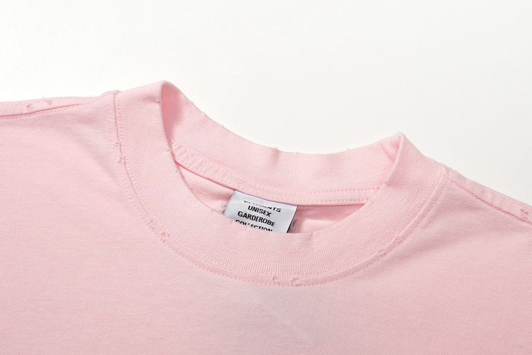 Unbranded 128 VTM Label Logo Print Short Sleeve T Pink Black S-XL V5208# - Image 5