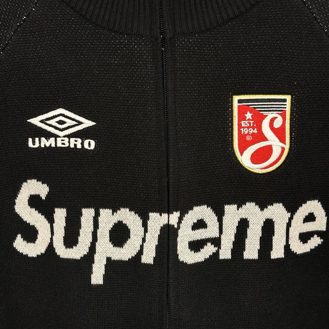 Supreme 398 SS25 Collab Fleece Black Red Purple Light Blue S - Image 19