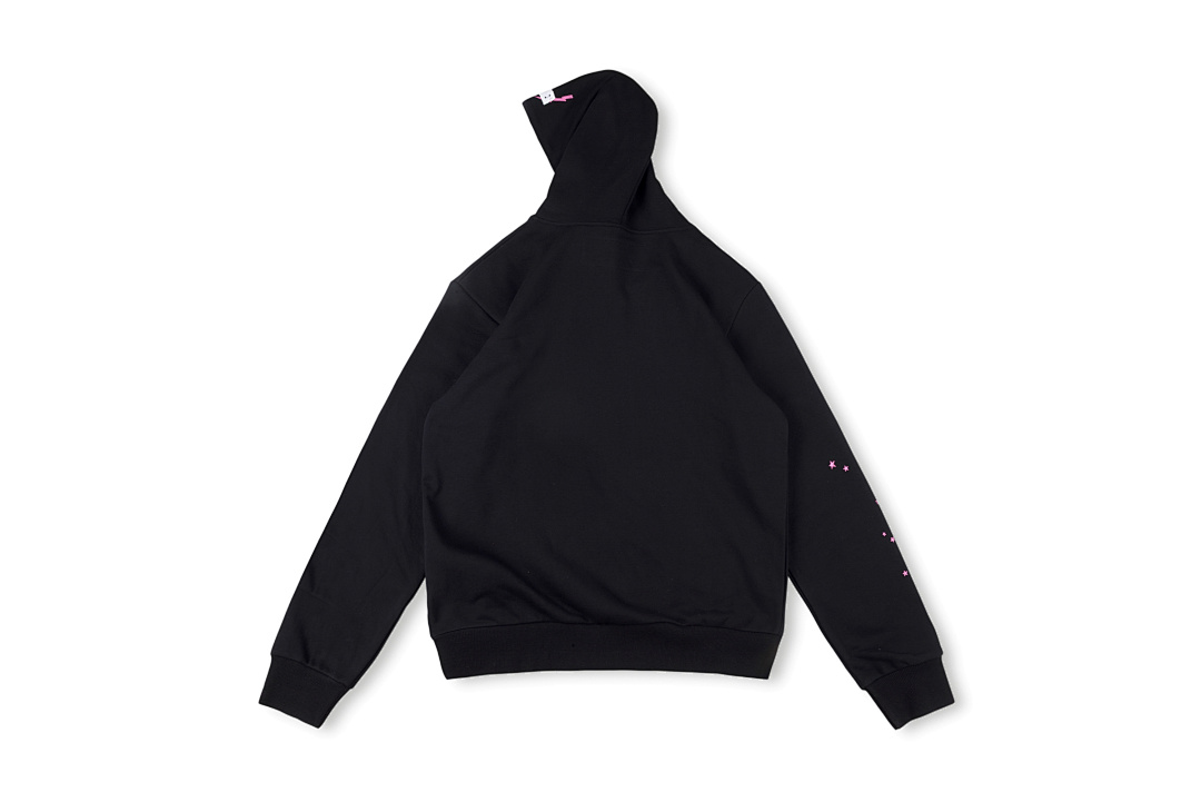 Sp5der 268 Sp5Der 555555 Hoodie Print Mens Womens Black S-XL - Image 3