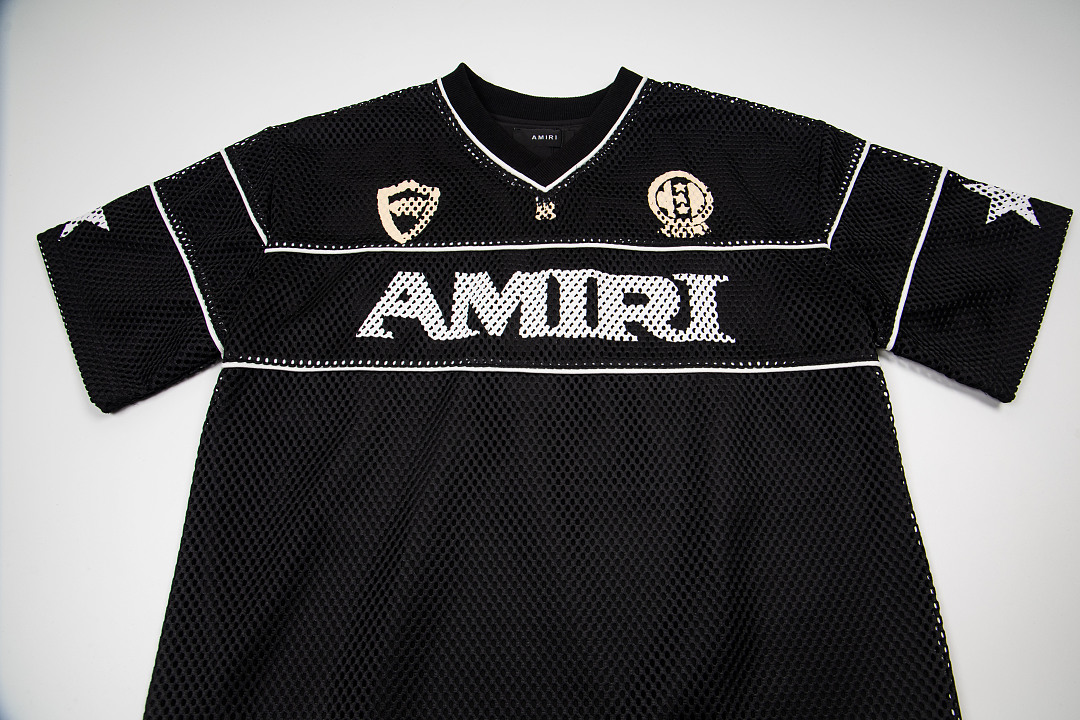 AMIRI 148 Wide Version Model Short Sleeve T Black S M L XL 9932# - Image 6