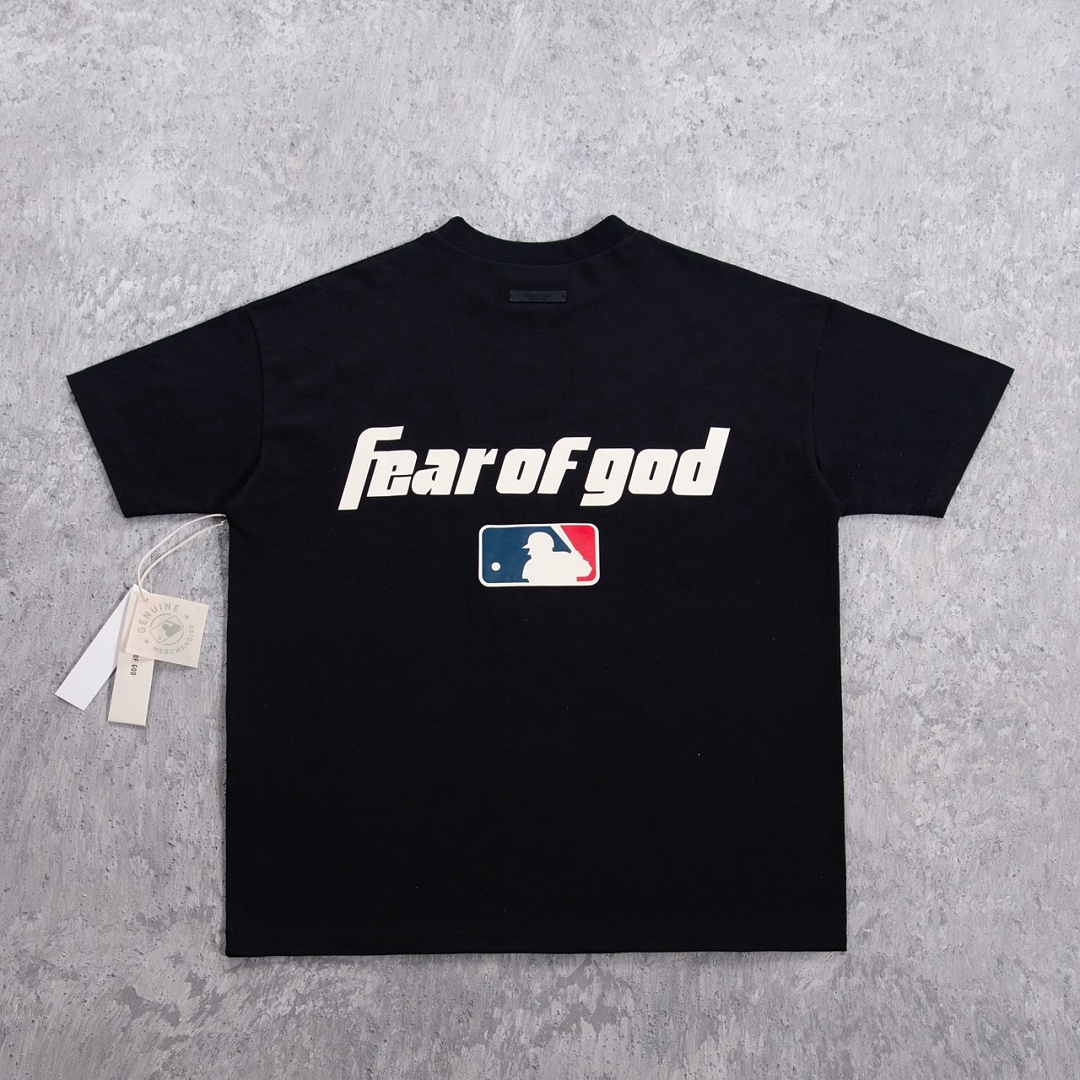 Essentials 148 Ess Collab Collar Short Sleeve T /Vintage S-XL (Black S) - Image 5