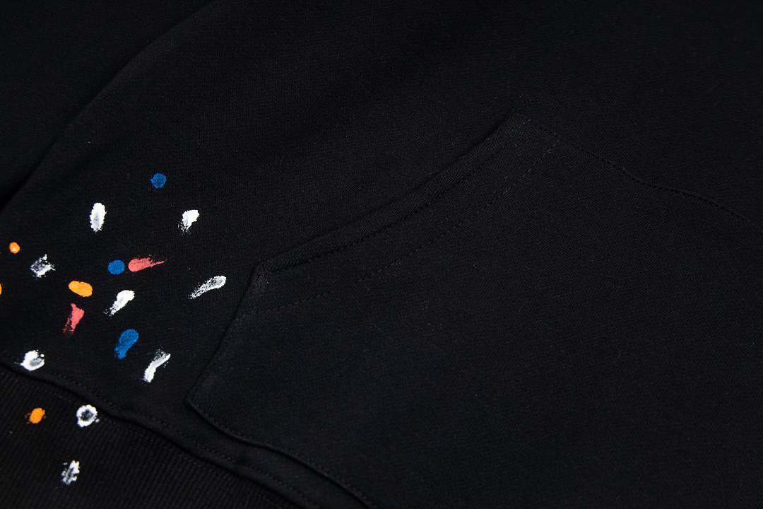 AMIRI 218 Wide Version Model Long Sleeve Black White S M L XL 605# - Image 15