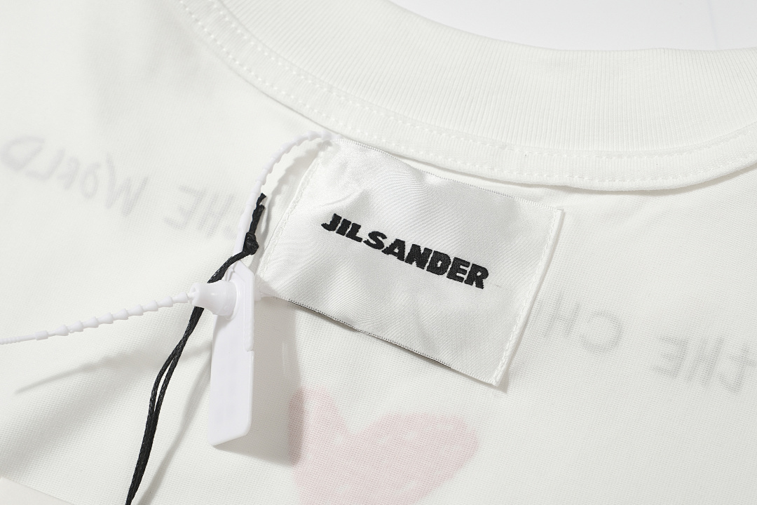 Unbranded 108 JIL SANDER Wind Label Logo Short Sleeve T Black White S-XL J9889# - Image 31